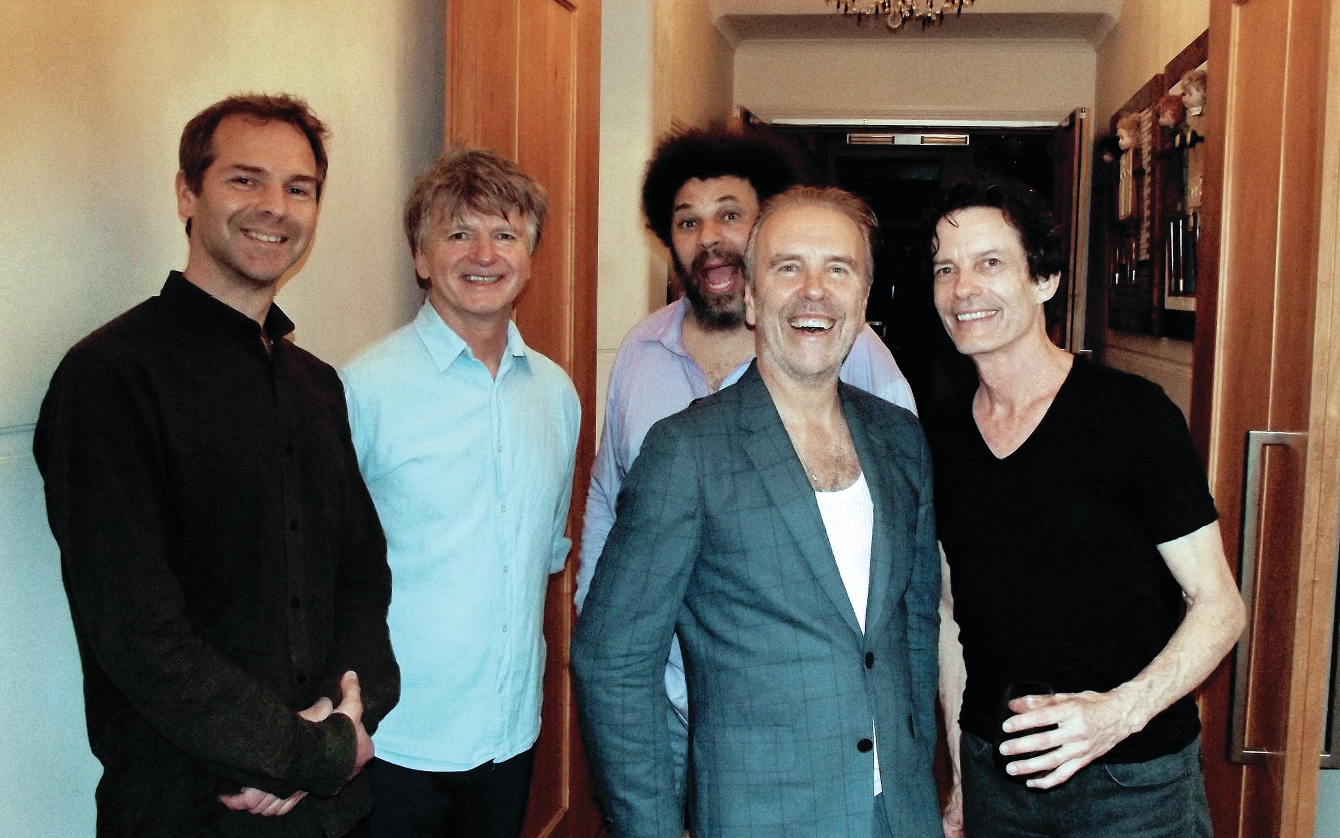 Crowded House and Jeremy Ansell