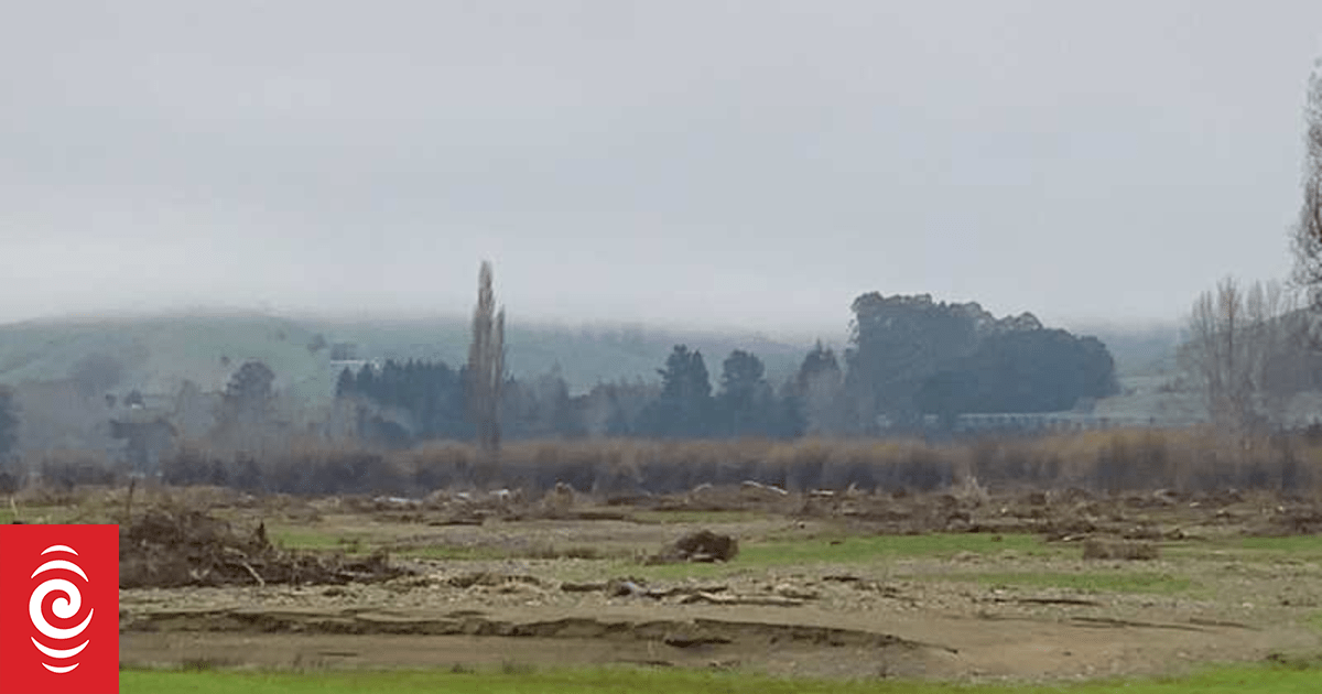 Flood-hit Tasman farm ‘more like a riverbed than a farm’