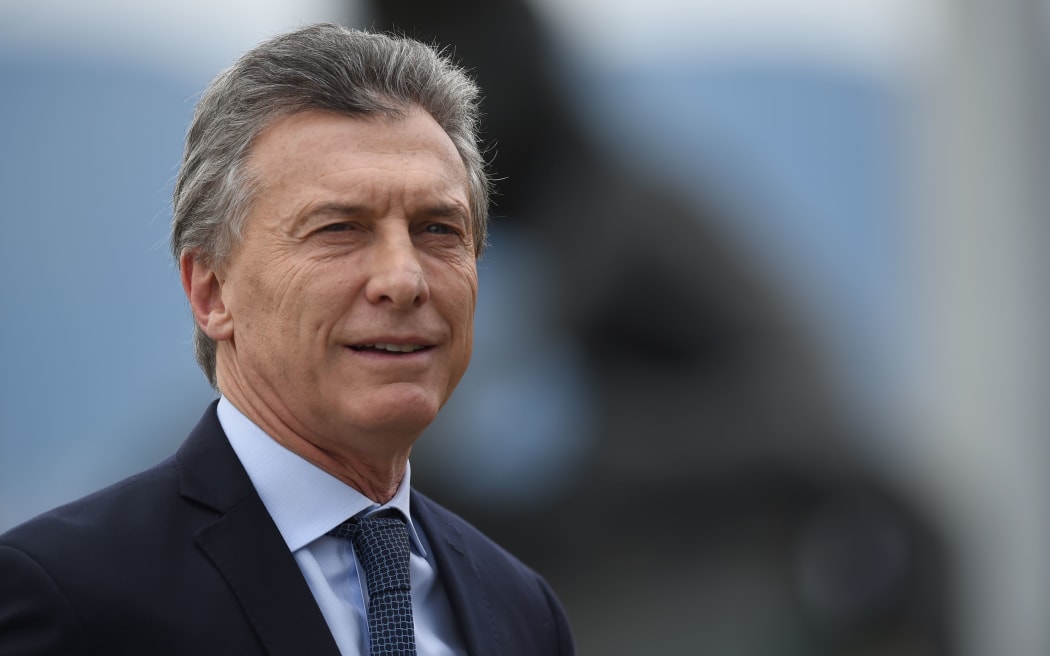 Argentine President Mauricio Macri