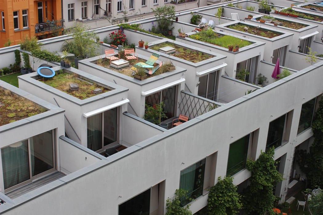 The Baugruppen housing development, Berlin.