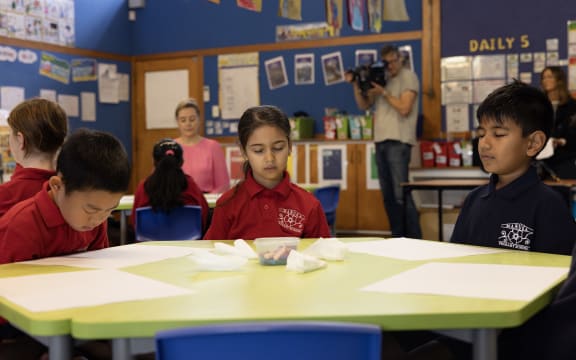 A mindfulness programme for school children around the country has just attracted a high profile ambassador in the form of Sir Ashley Bloomfield. Pause Breathe Smile is a programme developed by Grant Rix,  in collaboration with the Mental Health Foundation.It is funded by Southern Cross Healthcare and available free to all kura, primary and intermediate schools - so far reaching 114,000 students. The former Director General of Health, Ashley Bloomfield, has joined the programme as an ambassador, and will travel the country speaking to school children about the benefits for all ages of breathing techniques and mindfulness.