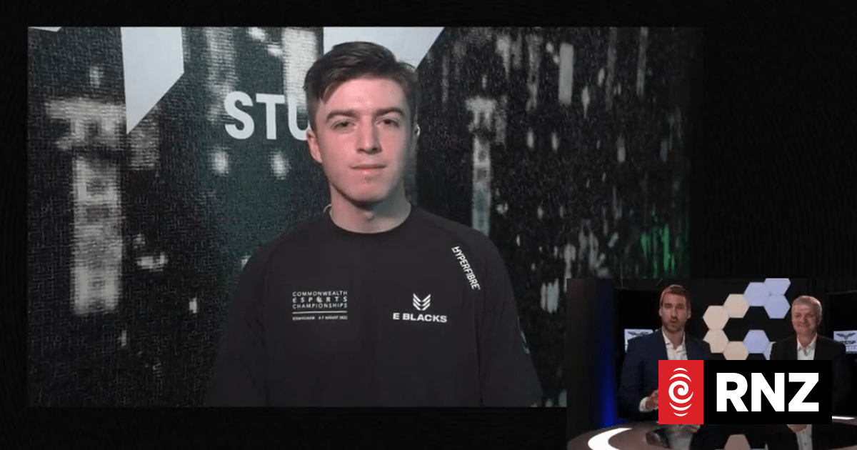 NZ esports' E-Blacks selected for Commonwealth Games | RNZ
