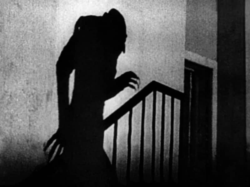 Max Schreck played the predatory vampire Count Orlok in the 1992 silent film Nosferatu.