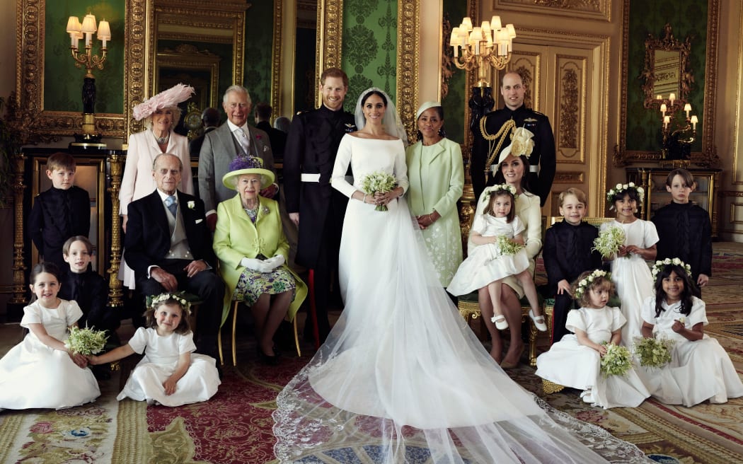 Official royal wedding photo