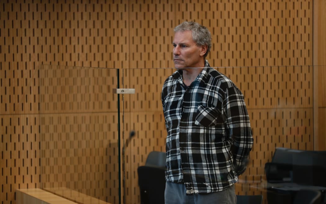 Paul Tainui, also known as Paul Wilson, in court.