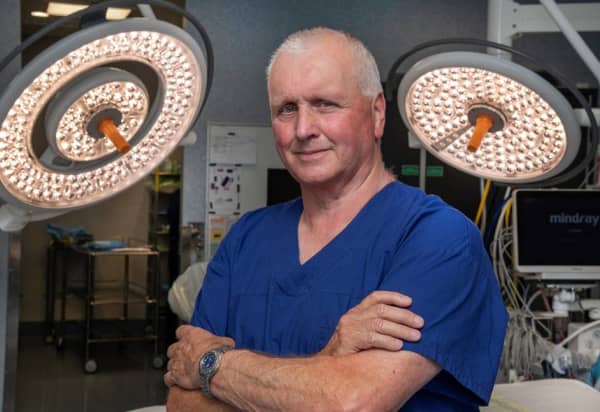 Vascular surgeon Chris Holdaway at Waikato Hospital.