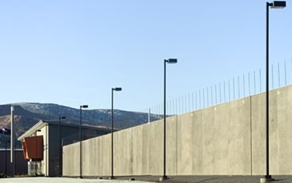 Outside the Otago Corrections Facility.