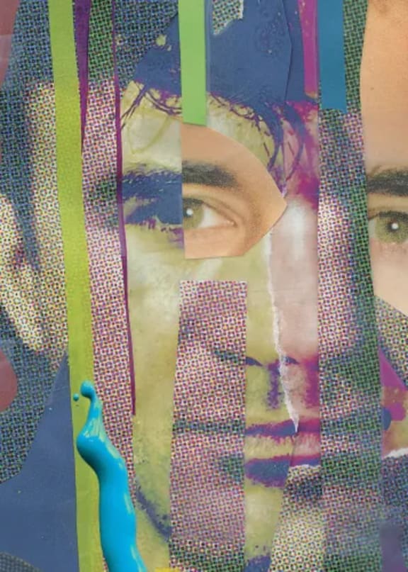 collage image of Sufjan Stevens' face