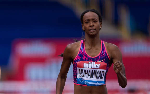 American athlete Dalilah Muhammad.