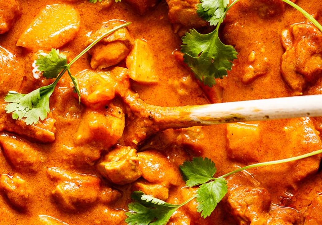 Chicken and pumpkin curry