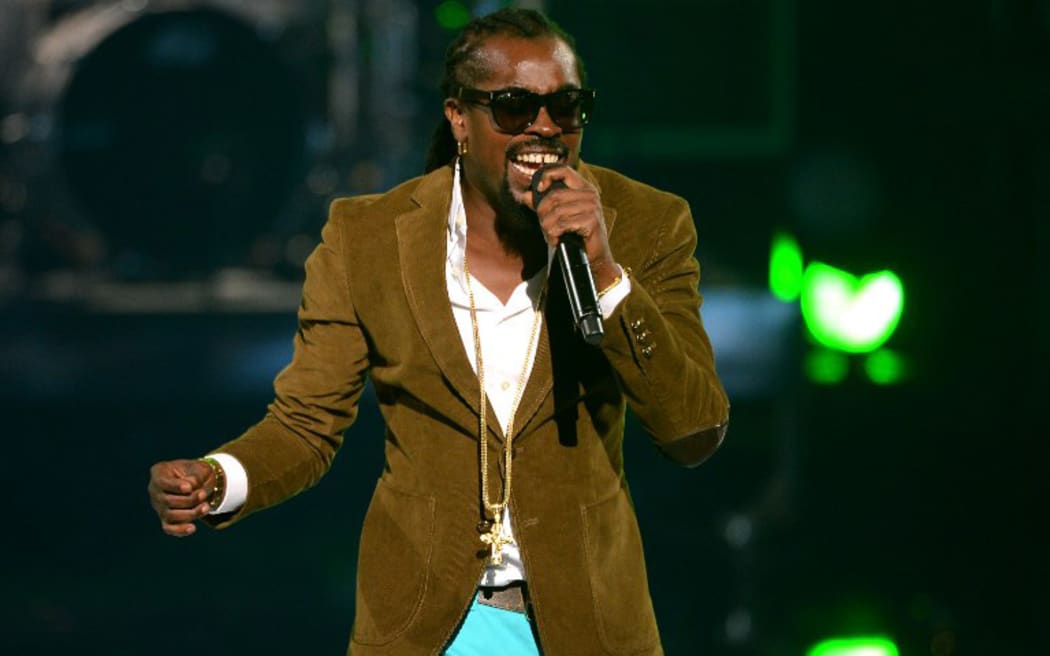 Beenie Man performing in 2013.