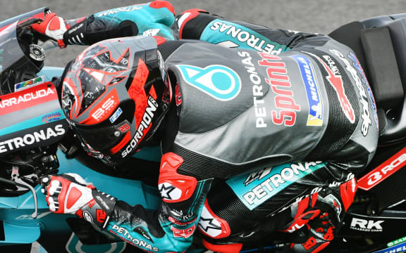 Yamaha rider Fabio Quartararo.
