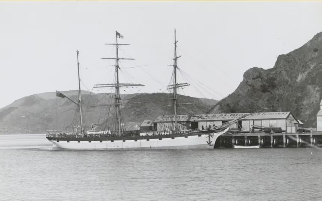 The Norwegian barque Langstone