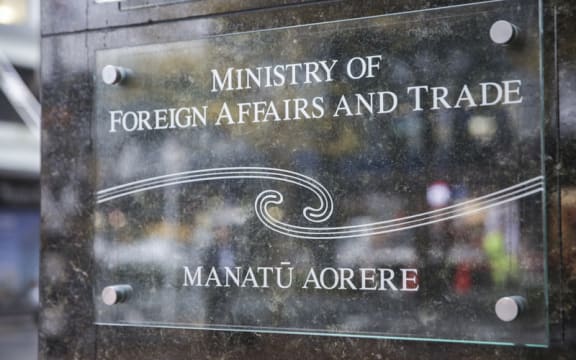 23062016 Photo: RNZ / Rebekah Parsons-King. Ministry of Foreign Affairs and Trade in Wellington.