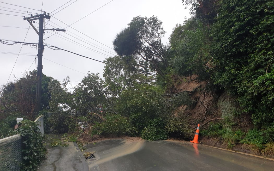 Wellington landslides 670 slips in seven weeks RNZ News