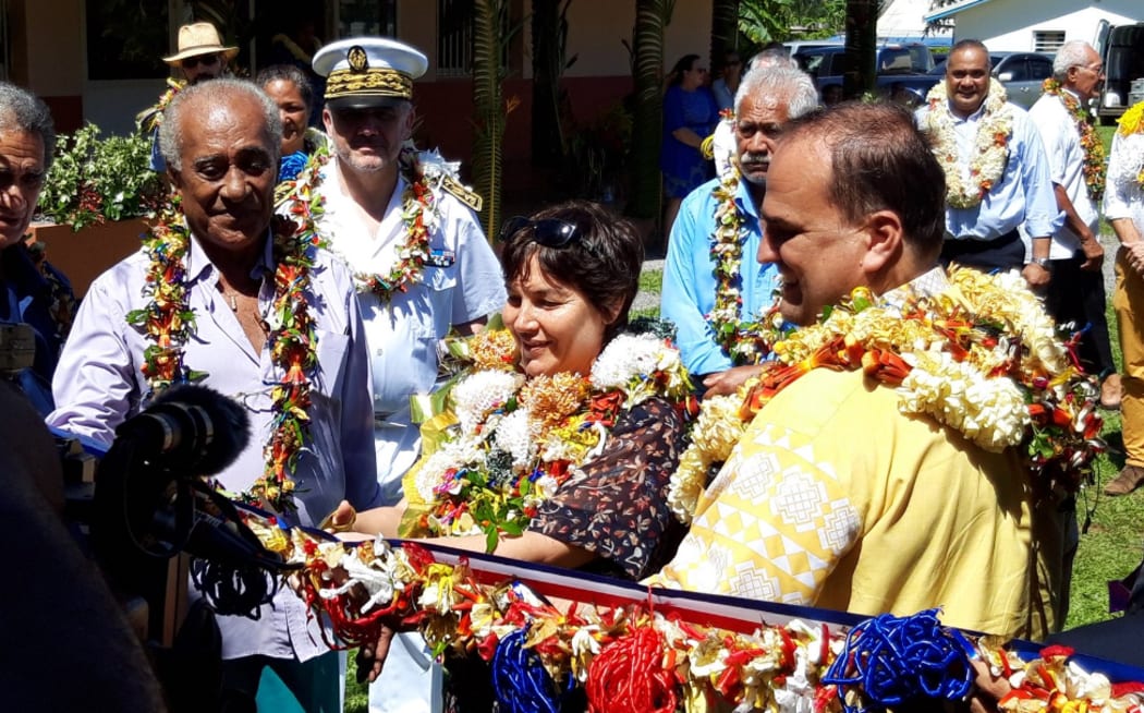 Annick Girardin opens the language academy of languages on Wallis and Futuna