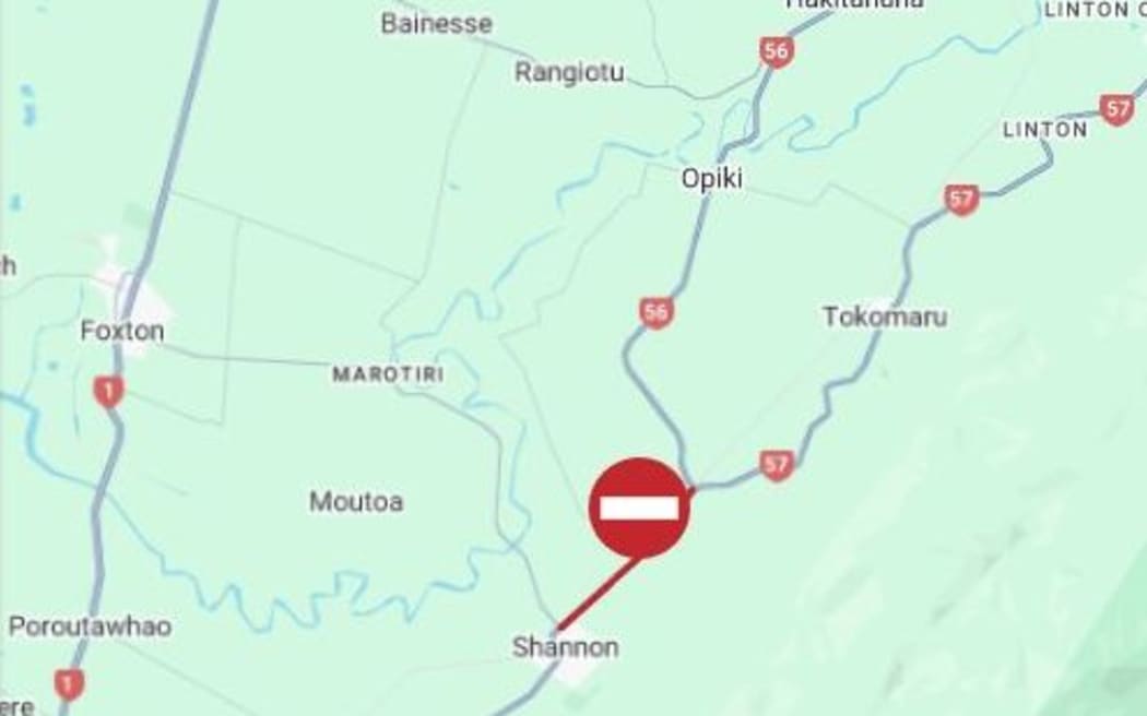 A crash has closed State Highway 57 between the intersections of Opiki Road and Sheehan Street.