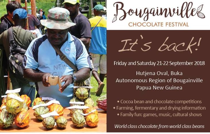 Bougainville chocolate festival