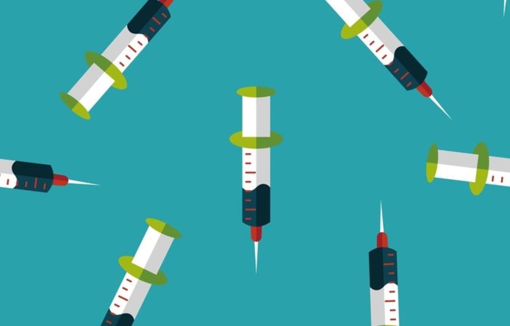 illustration of syringes