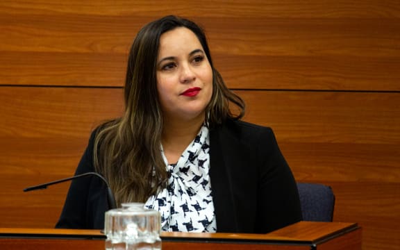 Renae Maihi in cour.
It relates to a petition by film maker Renae Maihi, who called for Sir Robert's knighthood to be revoked after he said that Waitangi Day should be replaced with Māori Gratitude day in an NBR column in 2018.