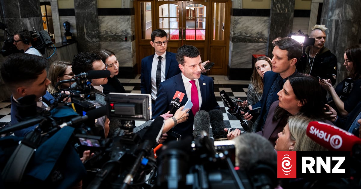 Watch: Time for 'significant reset' on red tape, David Seymour says | RNZ