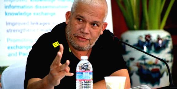 Netani Rika from the Pacific Conference of Churches