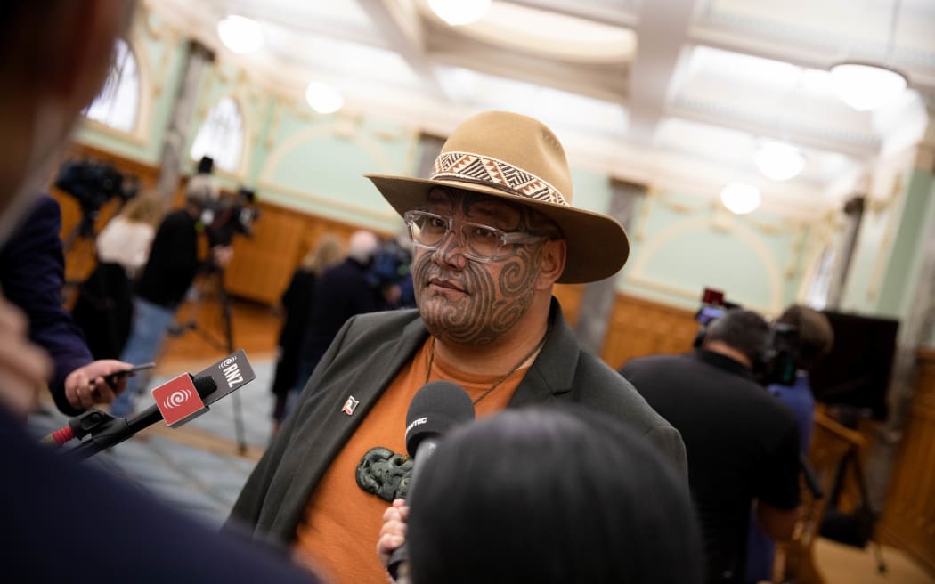 Te Pāti Māori co-leader Rawiri Waititi