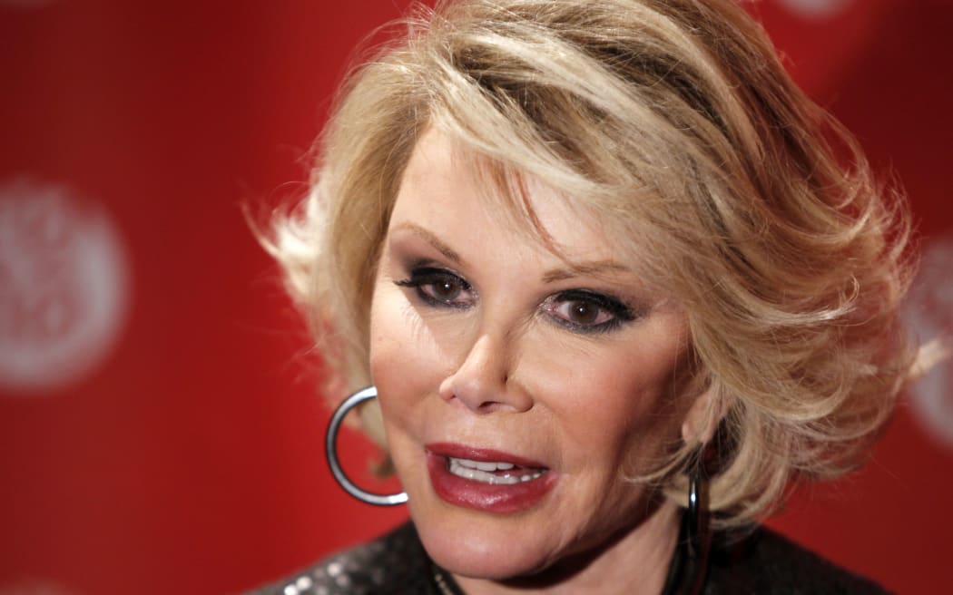Joan Rivers at the premiere of the documentary "Joan Rivers - A Piece Of Work" during the 2010 Sundance Film Festival in Park City, Utah January 25, 2010.