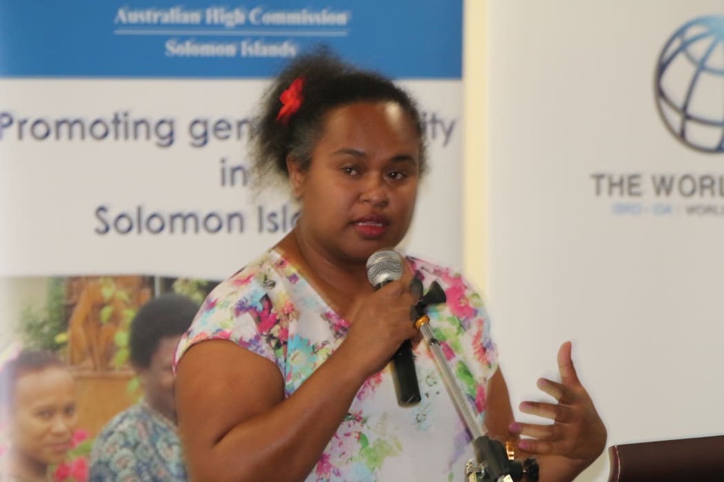 Chief Executive of the Solomon Islands Chamber of Commerce and Industry, Atenasi Ata