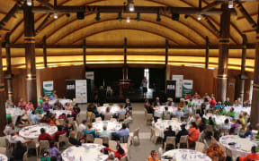 A prayer meeting in Mangere organised by the ASA Foundation Trust which is raising funds and sending supplies to Samoa as it battles a measles epidemic.