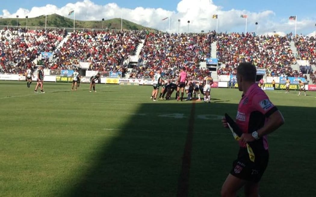 The PNG Hunters beat top of the table Townsville at the NFS in Port Moresby.