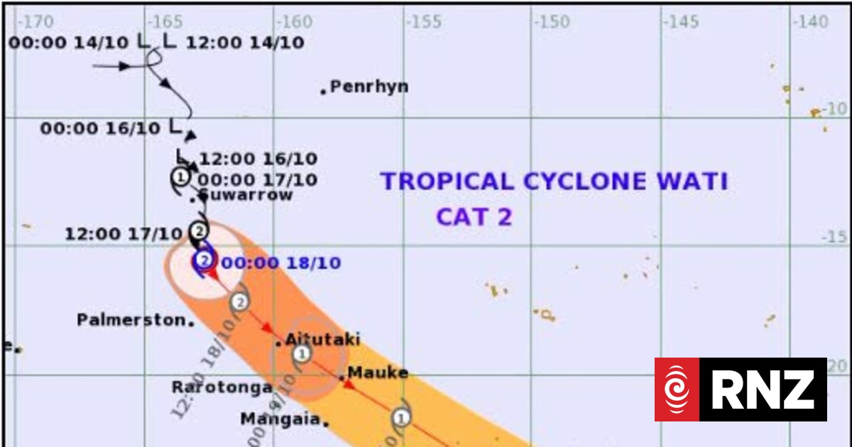 Aitutaki braces for Tropical Cyclone Wati