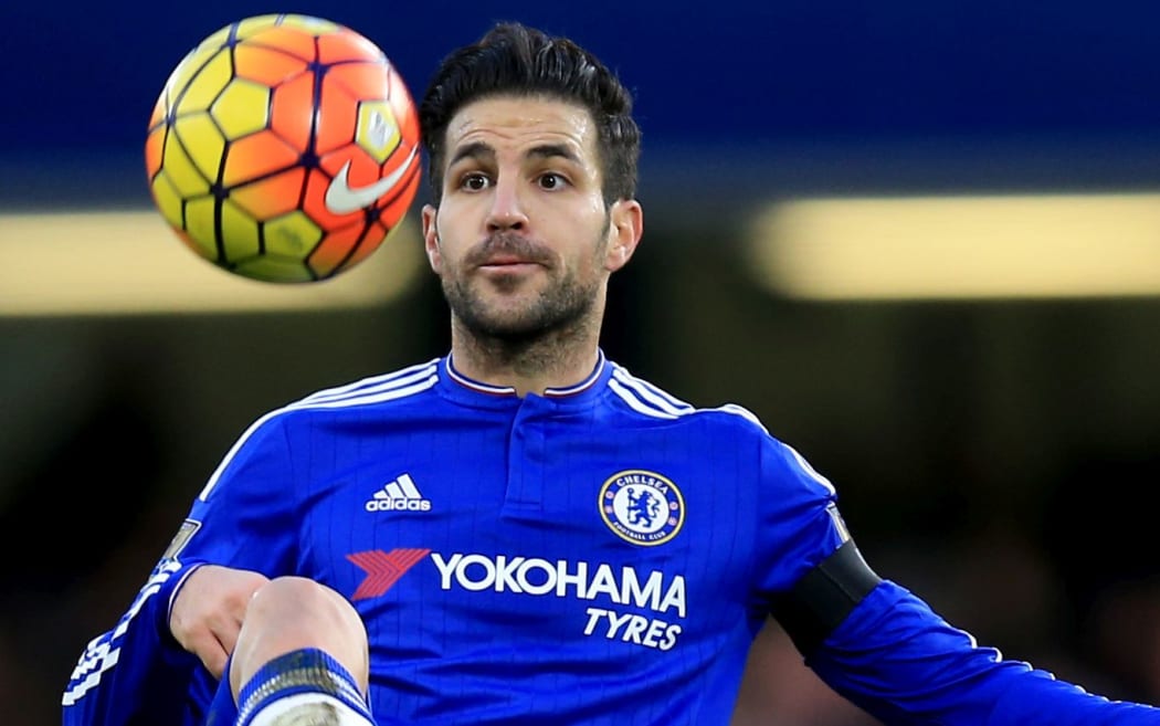 Chelsea midfielder Cesc Fabregas.
