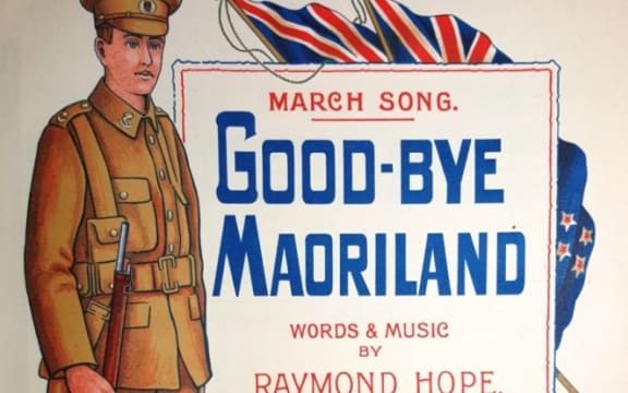 Goodbye Maoriland sheet music cover