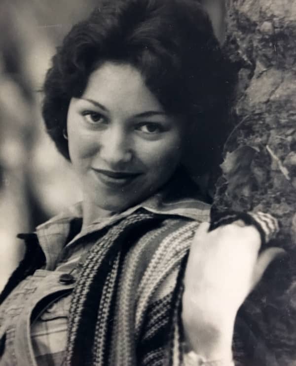 Tina Cross is just 16 in this PR pic from 1976.