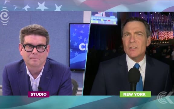 CNN's Jon Mann at Trump HQ, New York