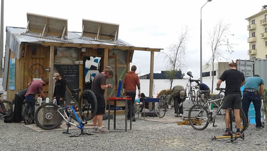 The R.A.D Bikes workshop