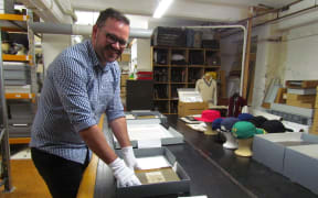 New Zealand Cricket Museum Director Jamie Bell.
