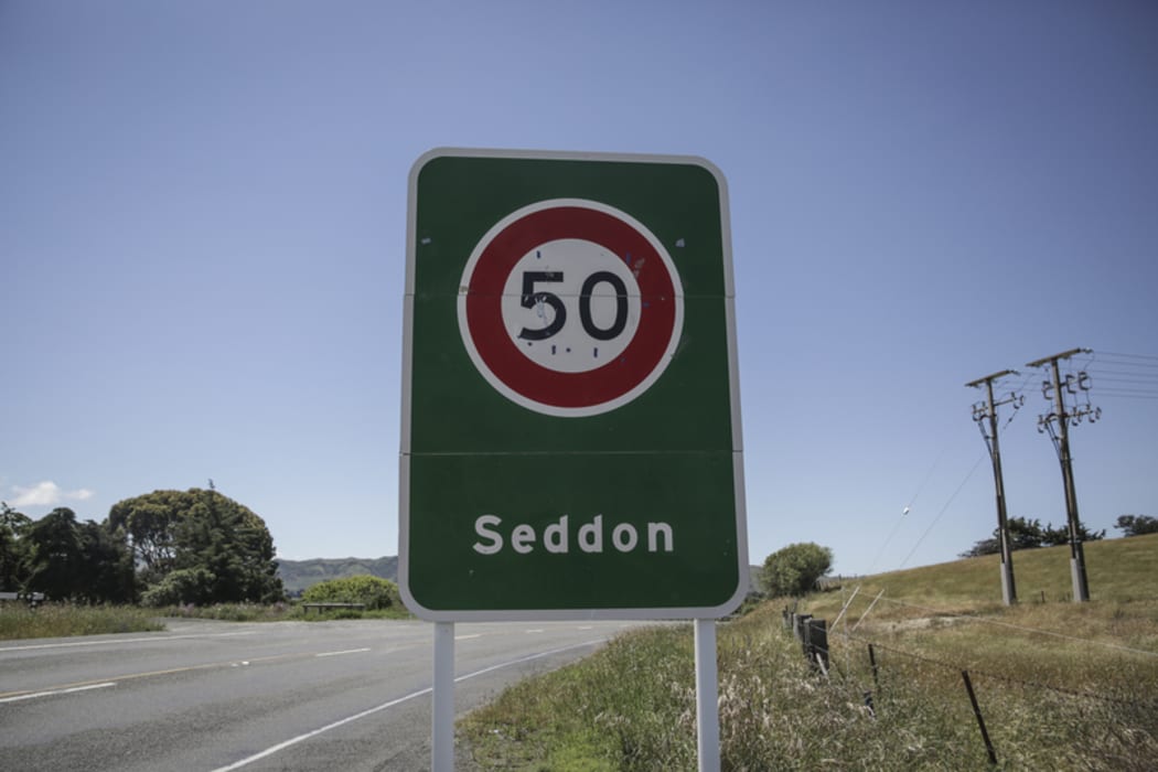 Seddon is cut off to the south on state highway 1