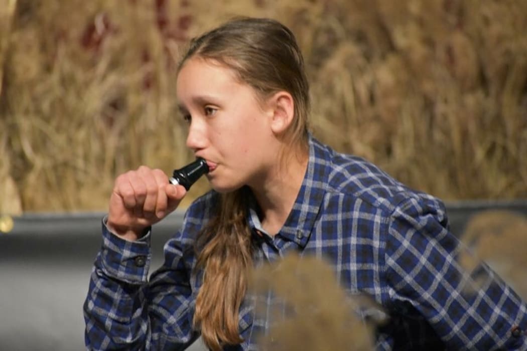 Holly Irvine at the World Waterfowl Calling Championships 2017.