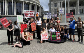 The Fired Up Stilettos has delivered a petition to parliament calling for legislation to grant sex workers labour rights that are the same as those given to independent contractors. Parliament on 3 February 2024.