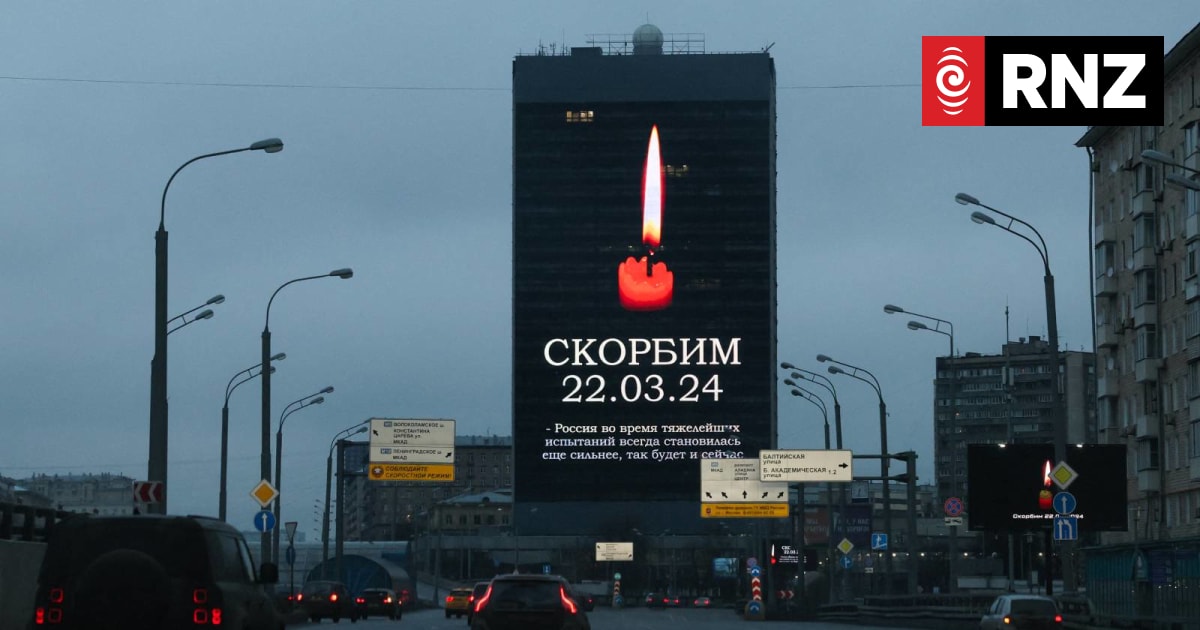 Grief and anger in Moscow following concert attack | RNZ