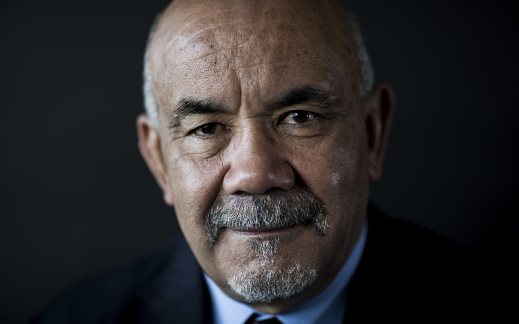 Te Ururoa Flavell, Co-Leader of the Maori Party in his office at Bowen House in the lead up to the 2017 election.