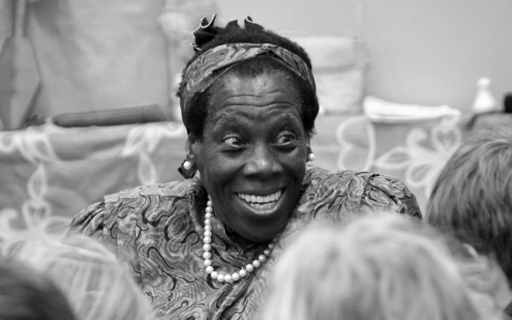 Mona Williams at Owhiro School