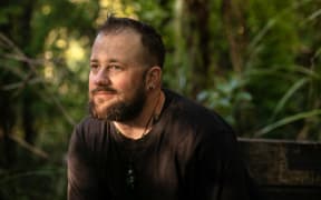 Josh McNally. Photographed in the Waitākere Ranges.