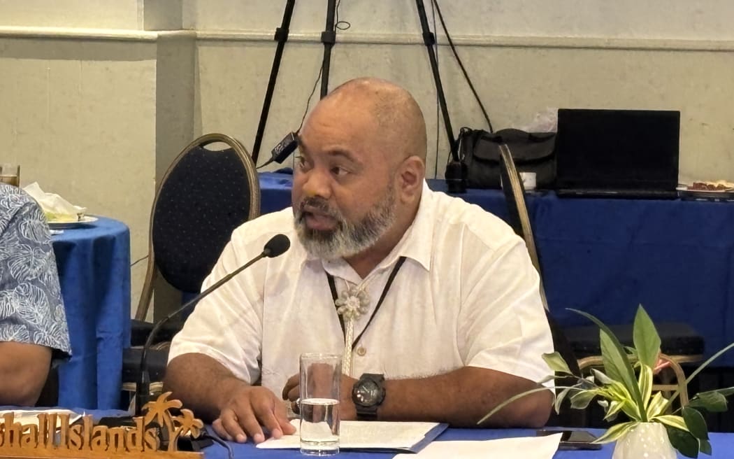 Marshall Islands Senator David Anitok