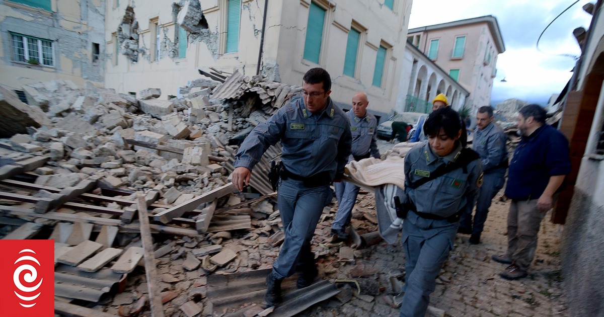 Italy earthquake Death toll rises many missing RNZ News