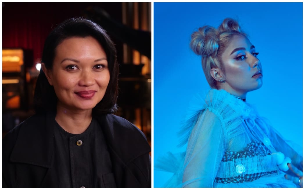Bic Runga and Auckland pop musician Theia
