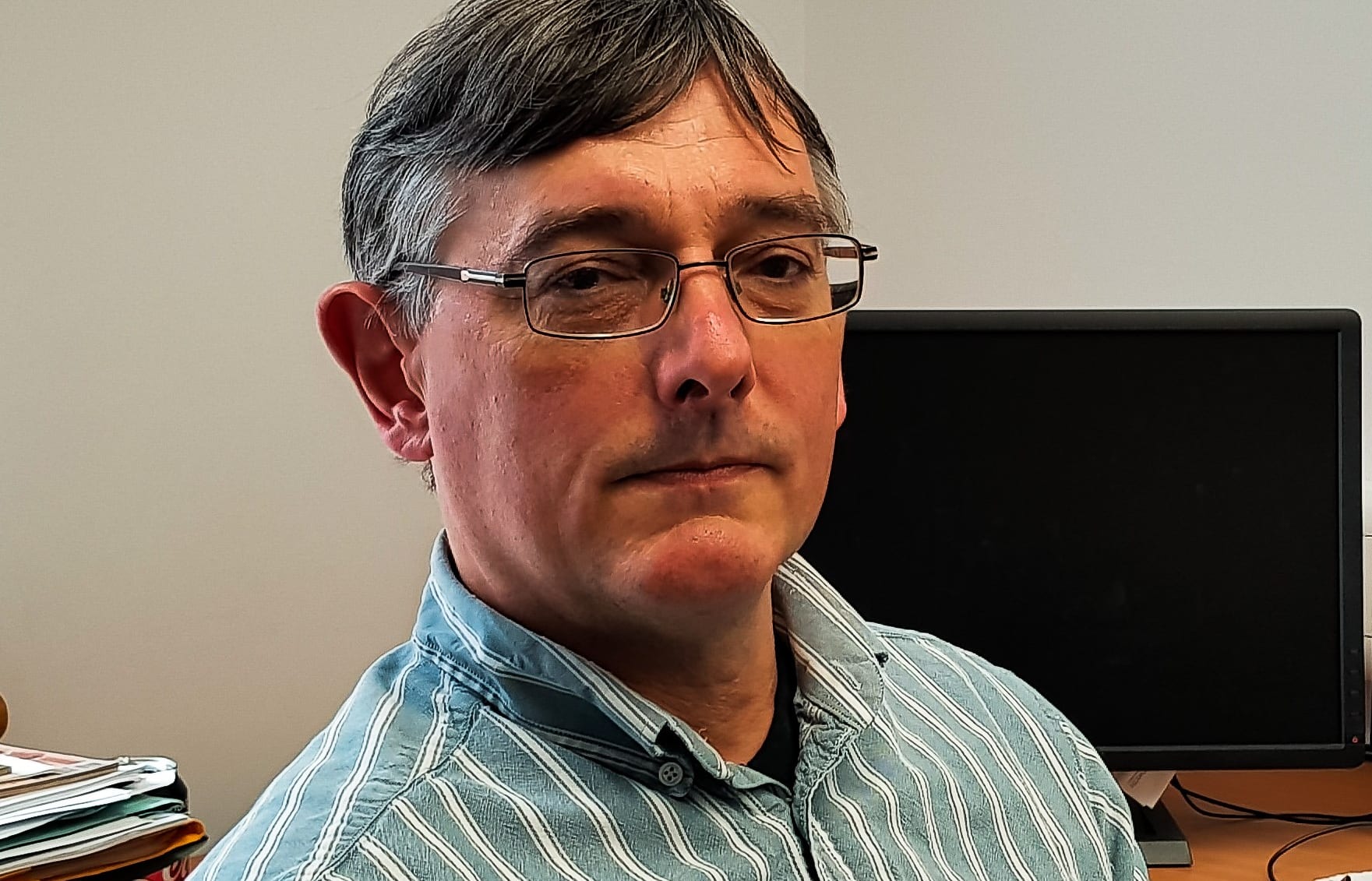 Professor Iwan Morus from Aberystwyth University.