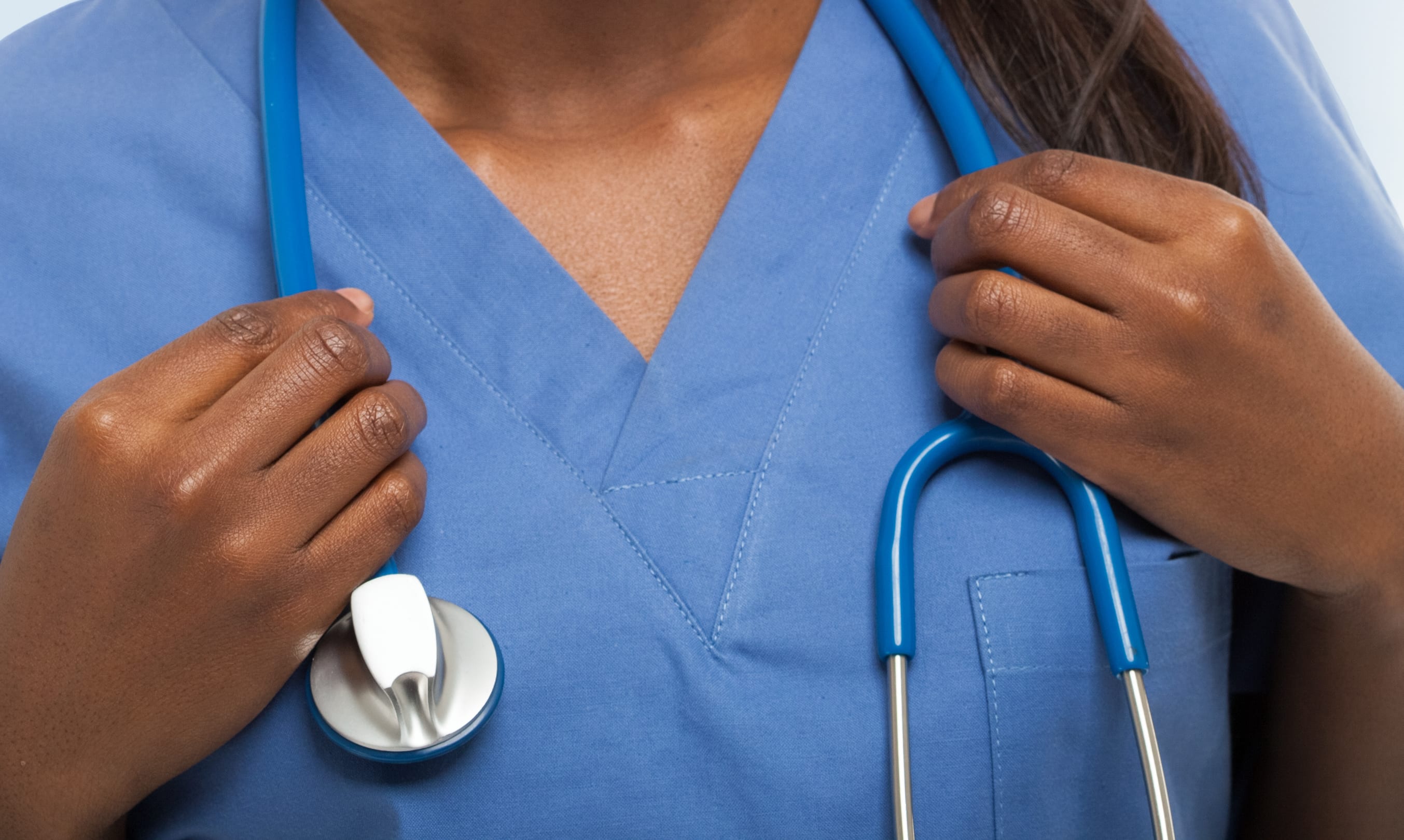 Portrait of a young smiling nurse